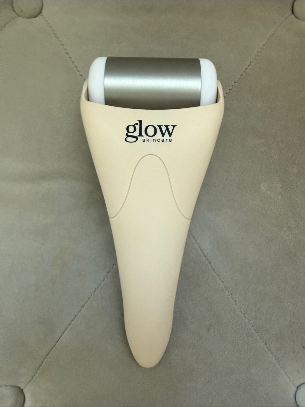 Beige Facial Ice Roller